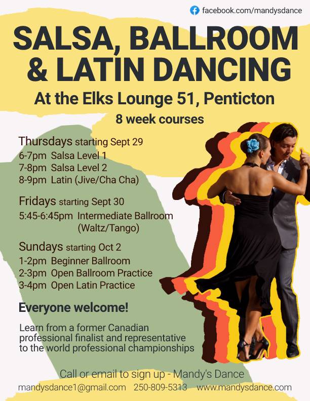 New Salsa and Latin Group Classes